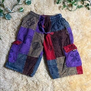 Patchwork Kantha Nepal Shorts